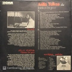 Atilla Yelken Felekten Bir Gece LP Plak