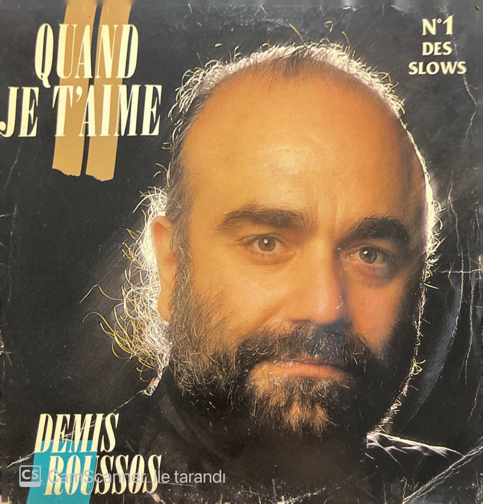 Demis Roussos Quand Je T'aime 45lik Plak