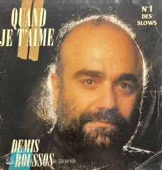 Demis Roussos Quand Je T'aime 45lik Plak
