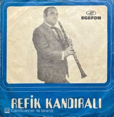 Refik Kandıralı Eskişehir Çiftetellisi 45lik Plak