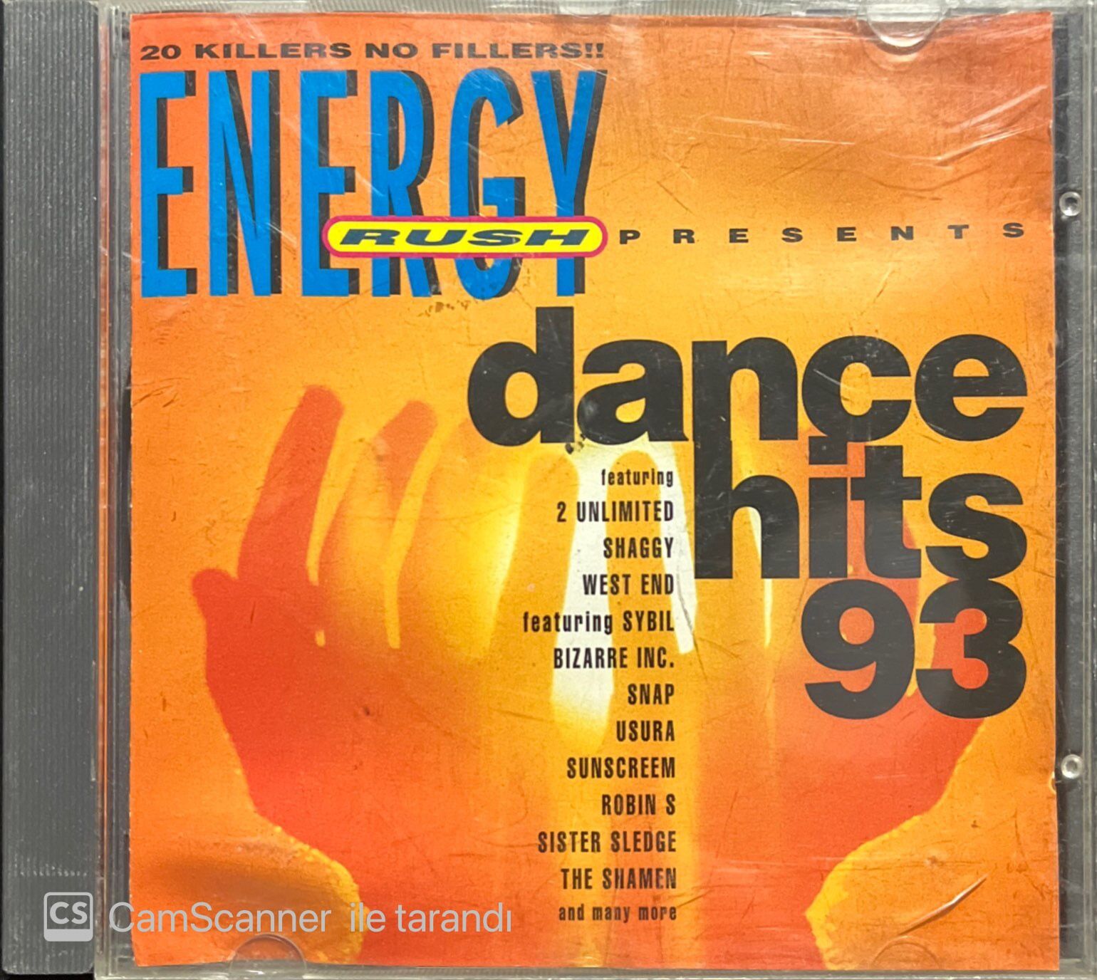 Energy Rush 3 Dance Hits 93 CD