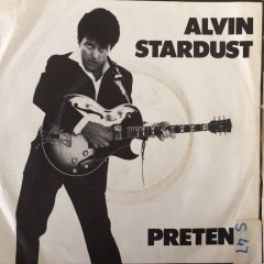 Alvin Stardust Pretend 45lik Plak