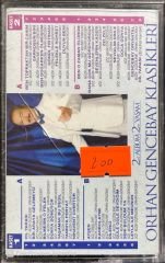 Orhan Gencebay Sizin Seçtiklerinizle Double Kaset