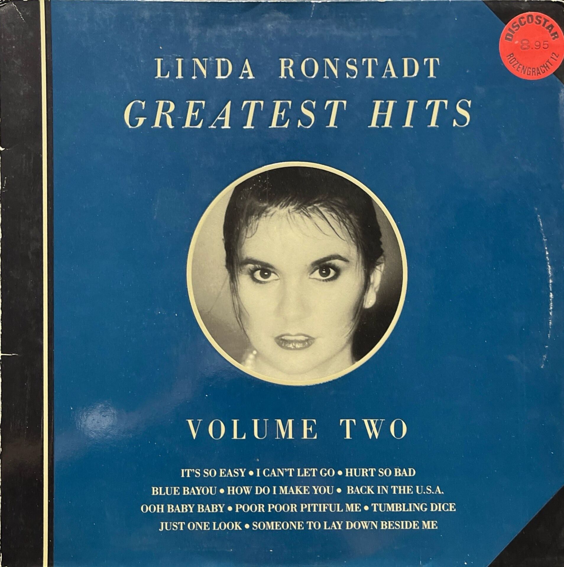 Linda Ronstadt Greatest Hits Volume Two LP Plak