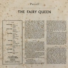 Anthony Lewis The Fairy Queen 3 LP Klasik Box Set Plak