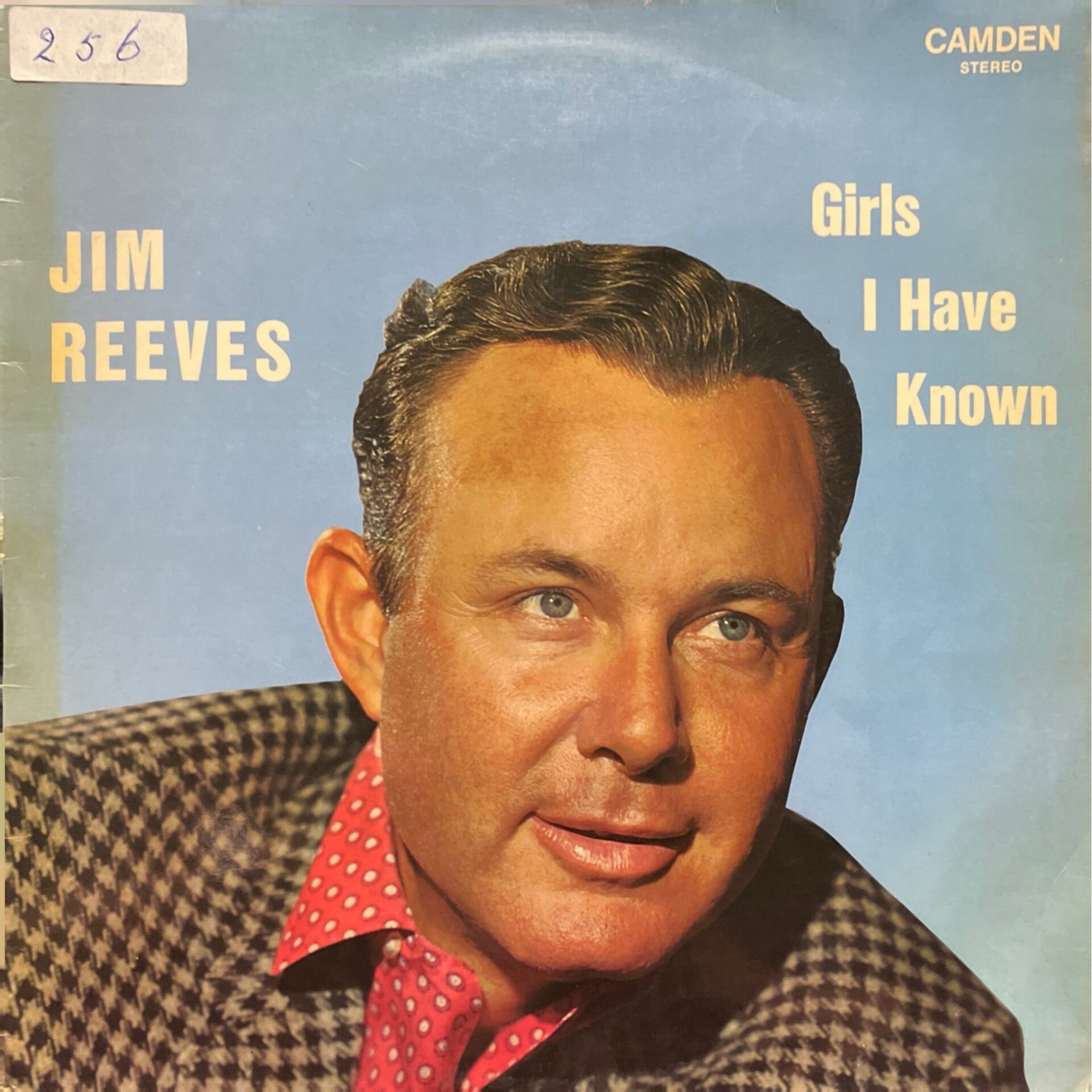 Jim Reeves Girls I Have Known LP Plak