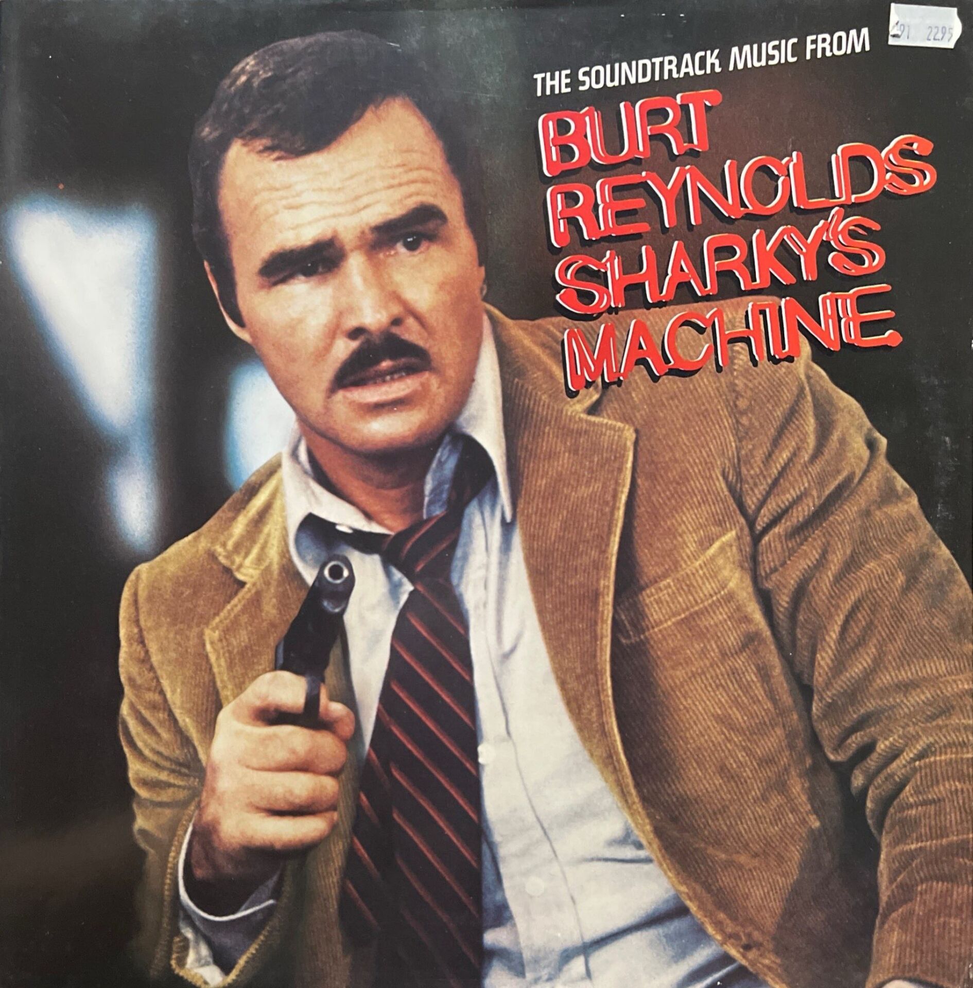 Burt Reynolds Sharky's Machine Soundtrack LP Plak