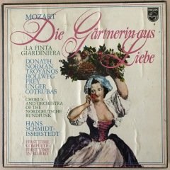 Mozart Die Garthnerin Aus Liebe 3 LP Klasik Box Set Plak