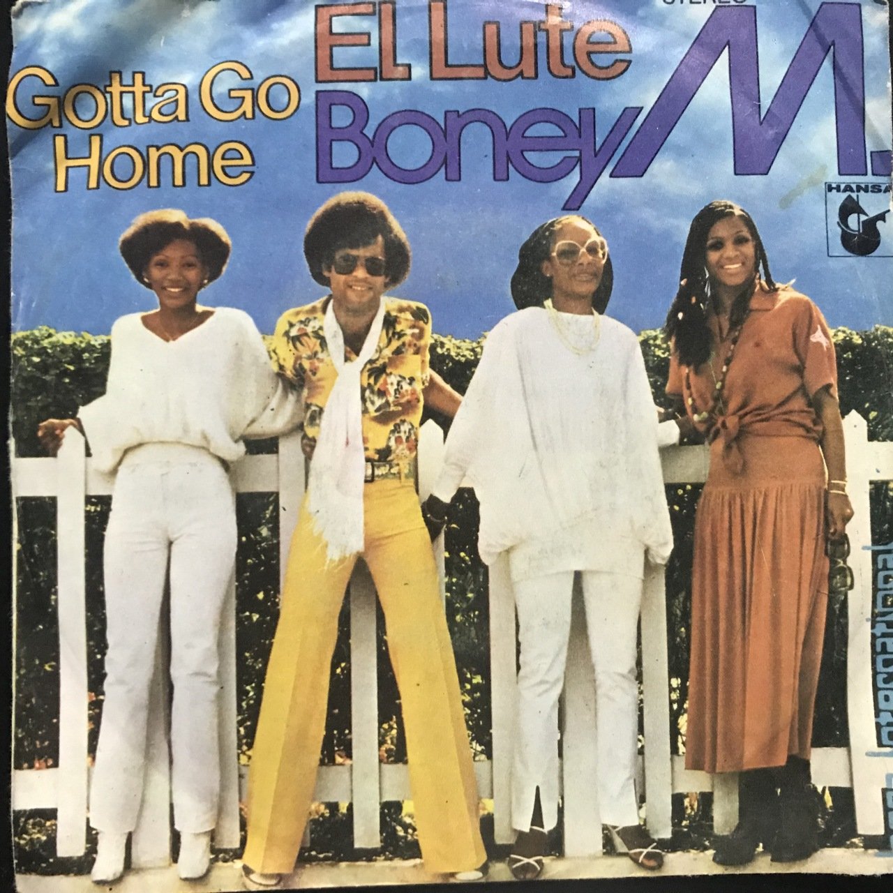 Boney M. El Lute 45lik Plak