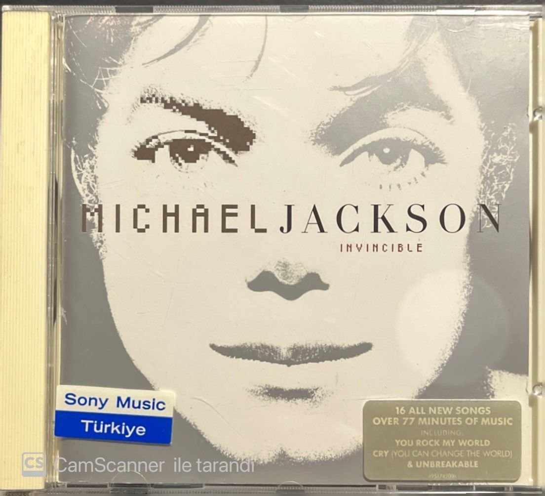 Michael Jackson Invincible CD
