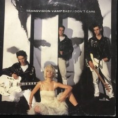 Transvision Vamp Baby I Don't Care LP Plak