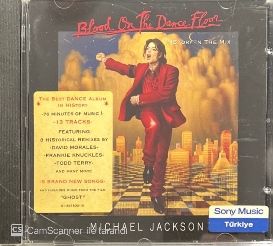 Michael Jackson Blood On The Dance Floor CD