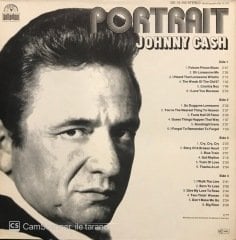 Johnny Cash Portrait Double LP Plak