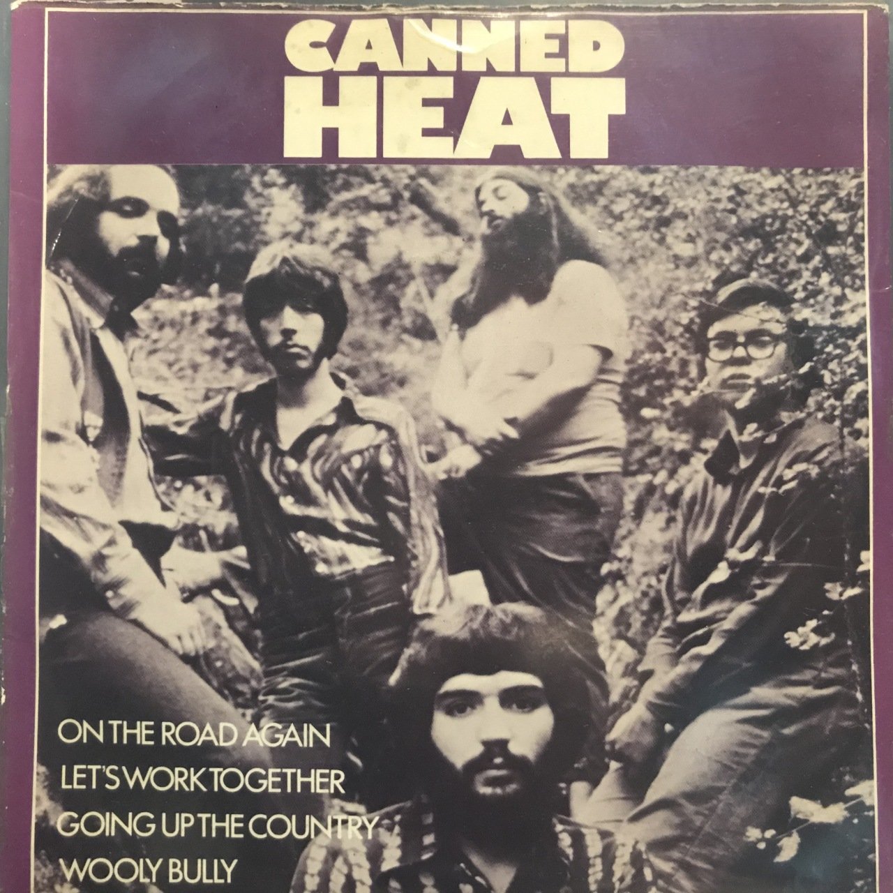 Canned Heat On The Road Again 45lik Plak