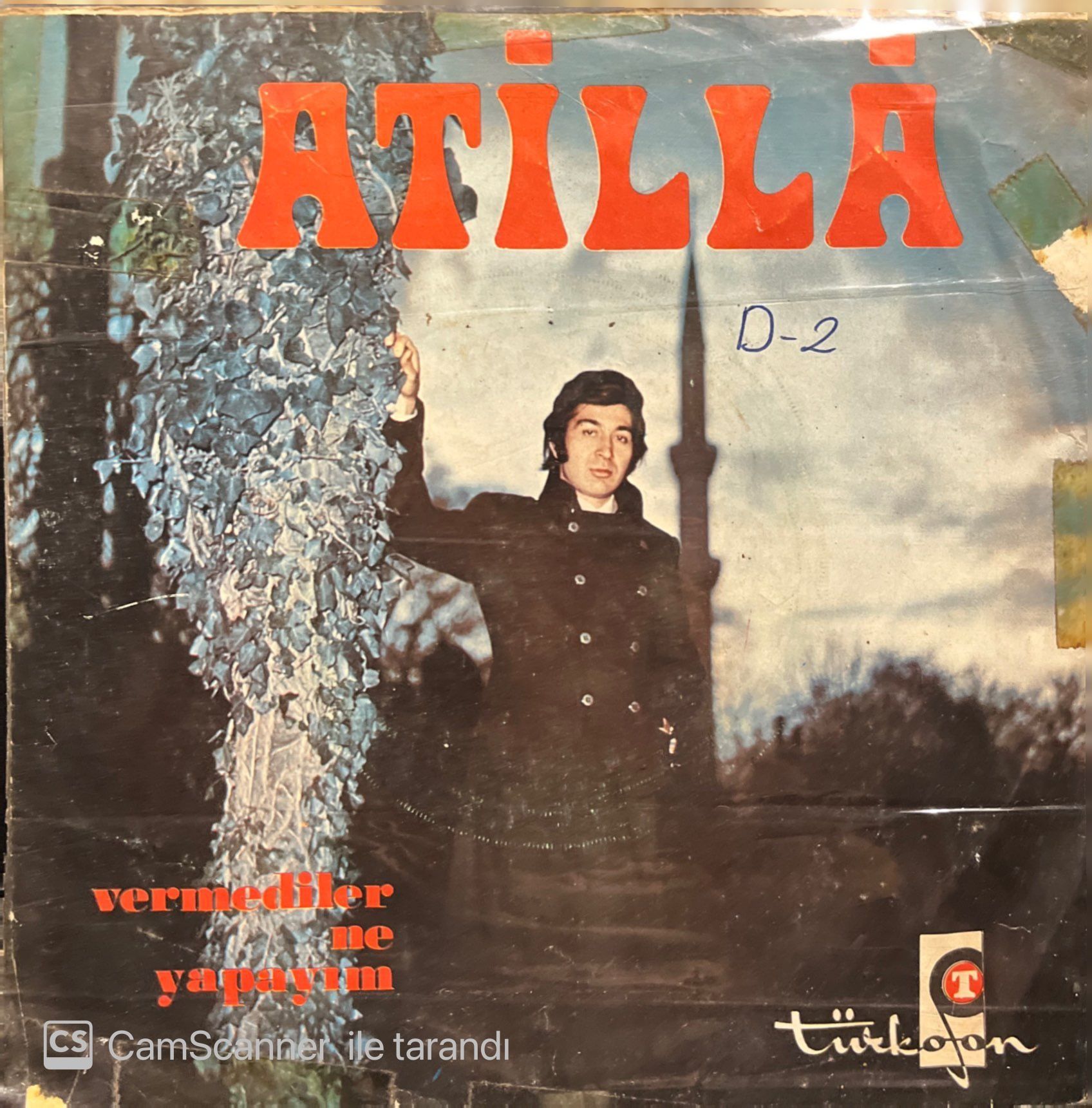 Atilla Vermediler Ne Yapayım 45lik Plak