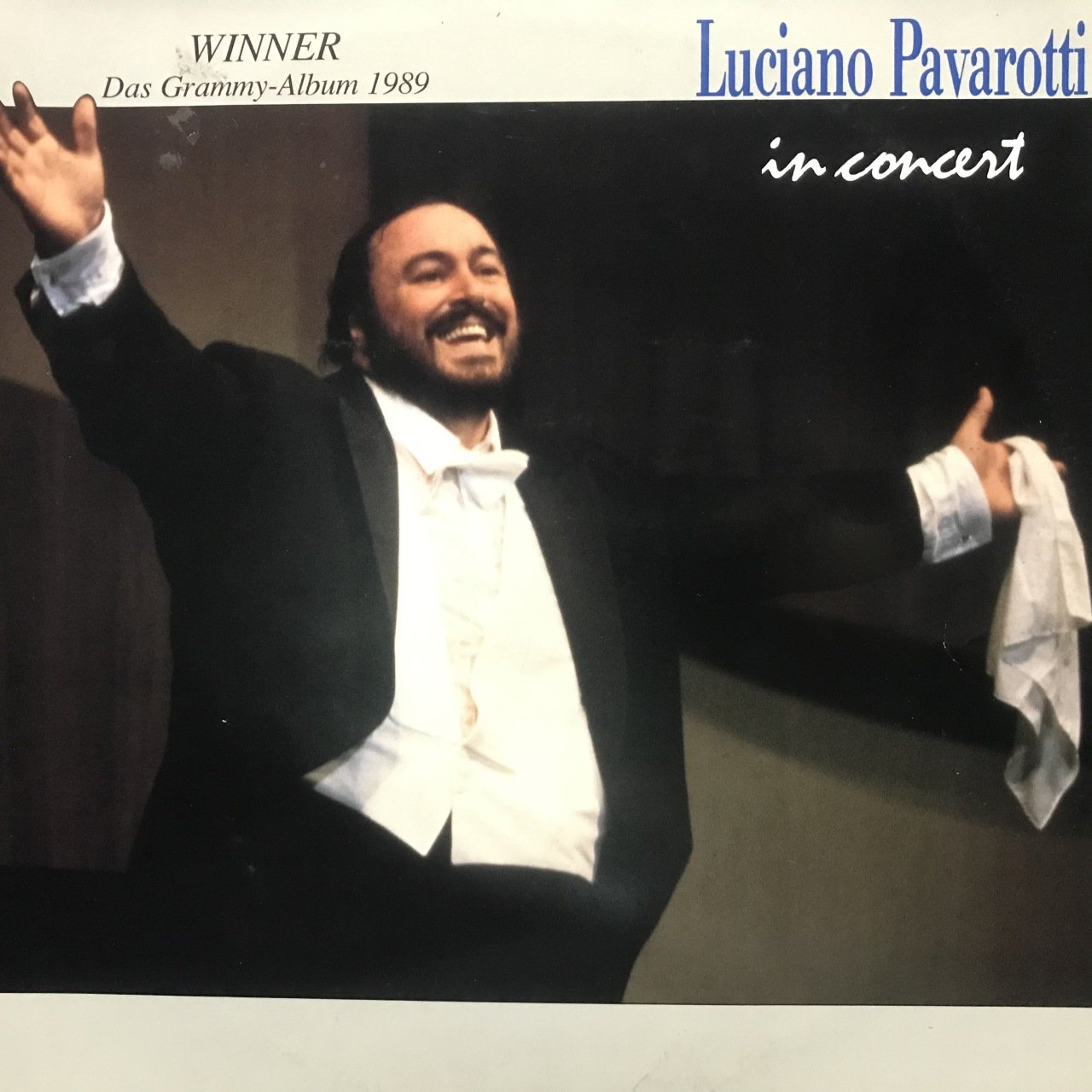Luciano Pavarotti In Concert Çift LP Plak