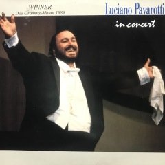 Luciano Pavarotti In Concert Çift LP Plak