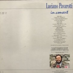 Luciano Pavarotti In Concert Çift LP Plak