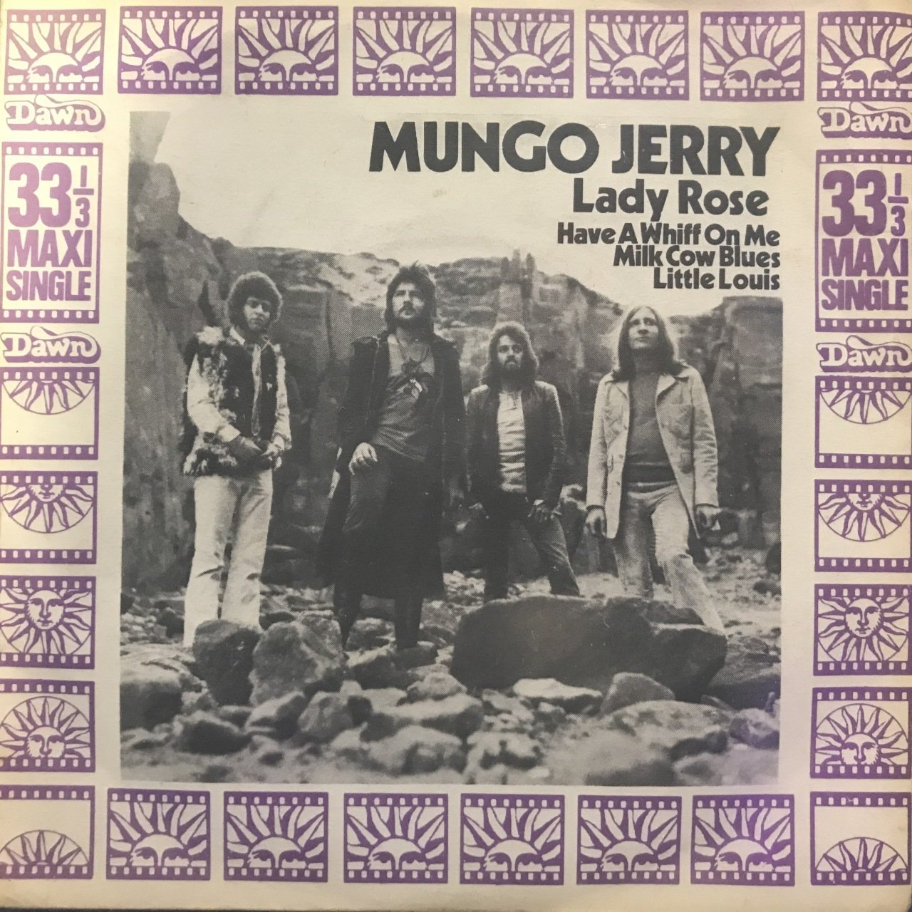 Mungo Jerry Lady Rose 45lik Plak