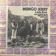 Mungo Jerry Lady Rose 45lik Plak