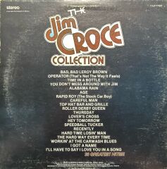 The Jim Croce Collection 20 Greatest Hits LP Plak
