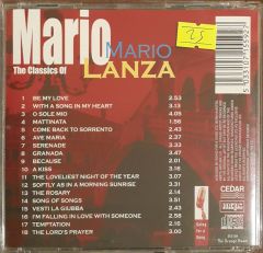 Mario The Classics Of Mario Lanza CD