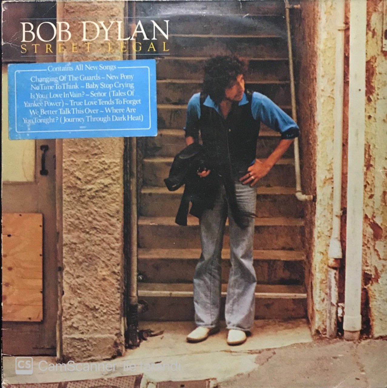 Bob Dylan Street Legal LP Plak