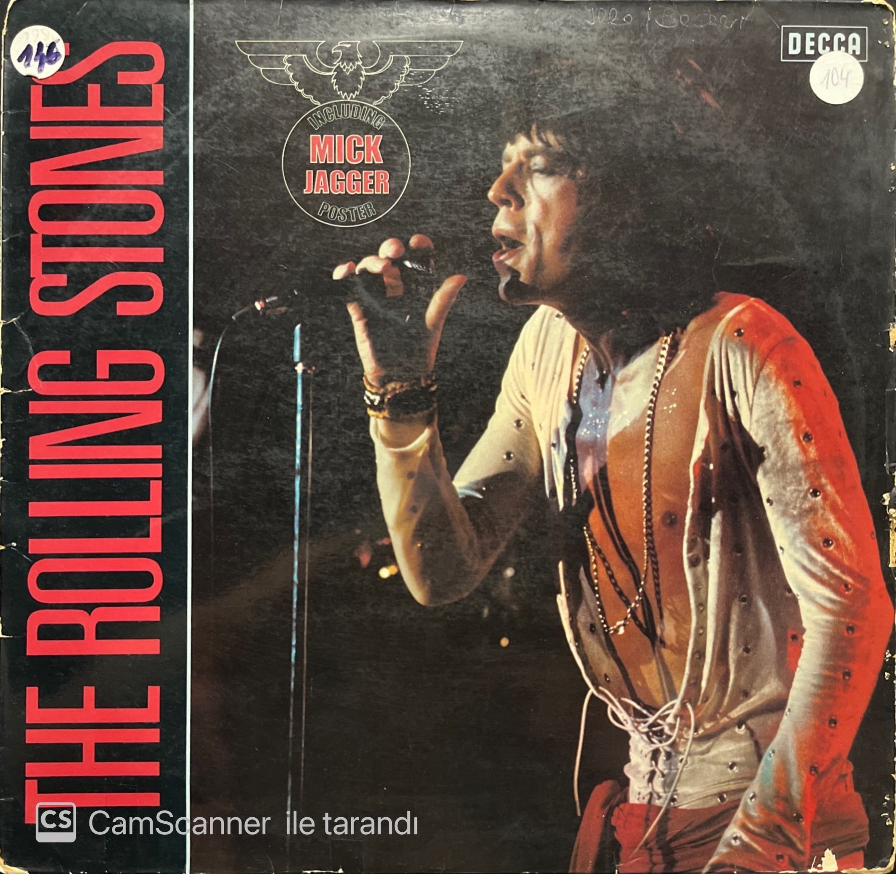 The Rolling Stones The Rolling Stones LP Plak