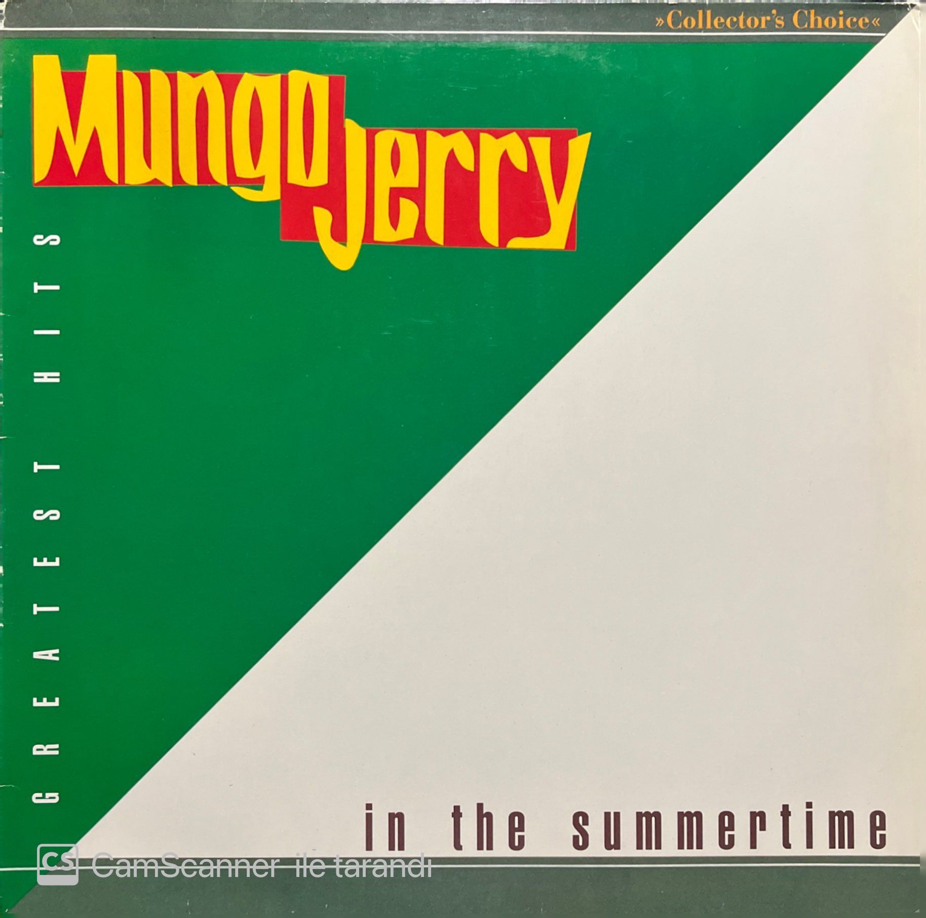 Mungo Jerry Greatest Hits In The Summertime LP Plak