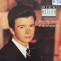 Rick Astley When I Fall İn Love 45lik Plak