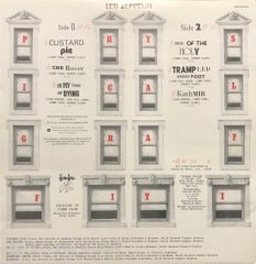 Led Zeppelin Physical Graffiti Double LP Plak