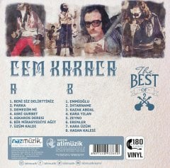 Cem Karaca The Best Of 2 LP Plak