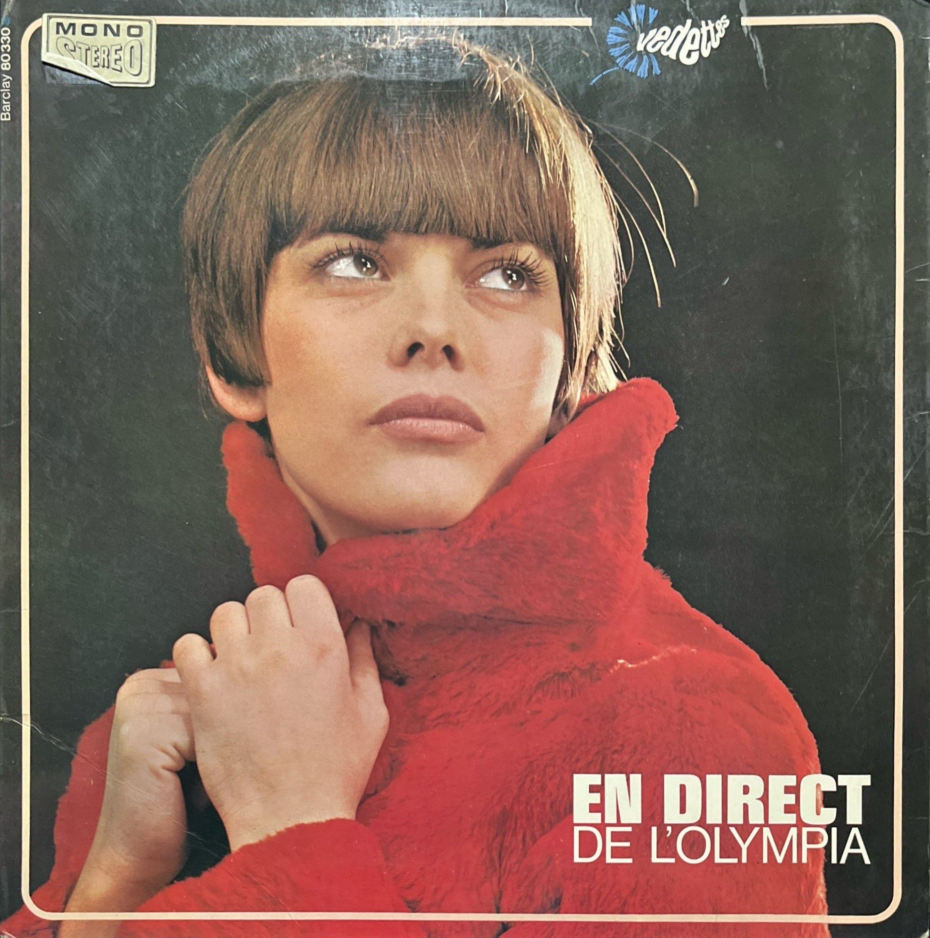Mireille Mathieu En Direct De L'Olympia LP Plak