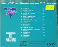 Parliament Jazz  Joe Williams CD