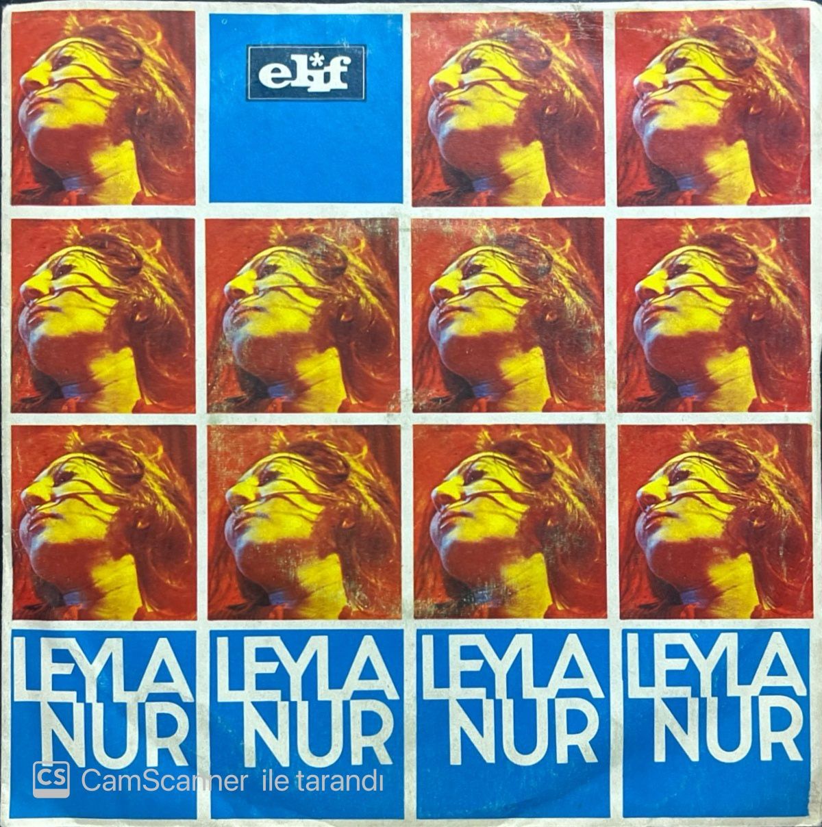 Leyla Nur Bir Kadeh Ki Bu Gönül 45lik Plak