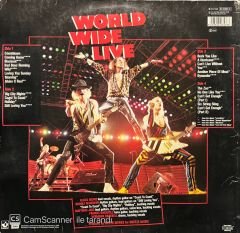 Scorpions World Wide Live Double LP Plak