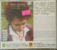 Ebru Berker Sıradan Bir Şarkı Ve Sıradan Bir Şarkıcı CD