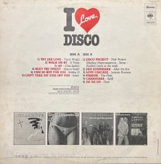 I Love Disco LP Plak