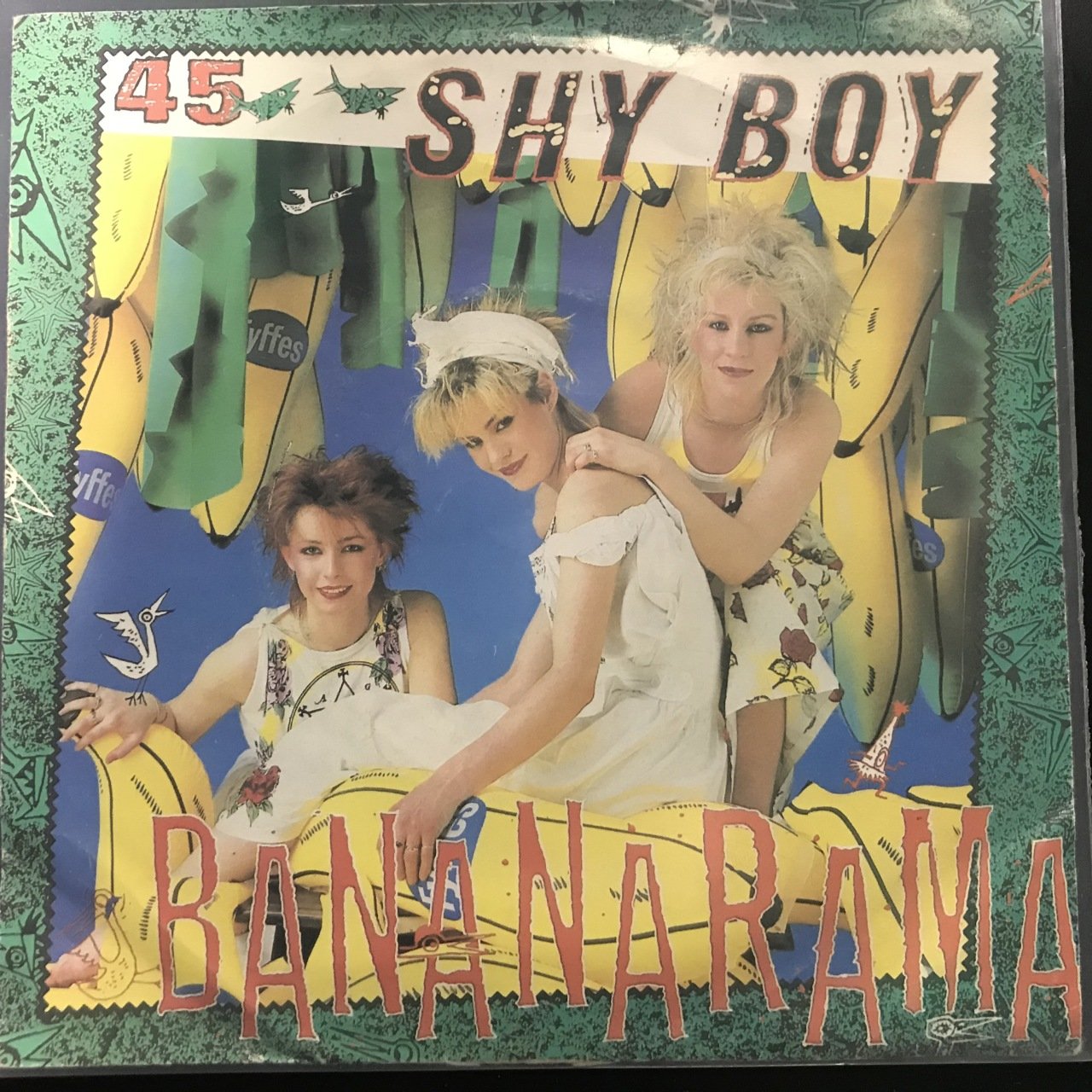 Shy Boy Bananarama 45lik Plak