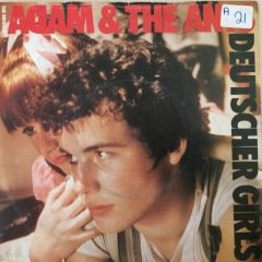 Adam And The Ants Deutscher Girls 45lik Plak