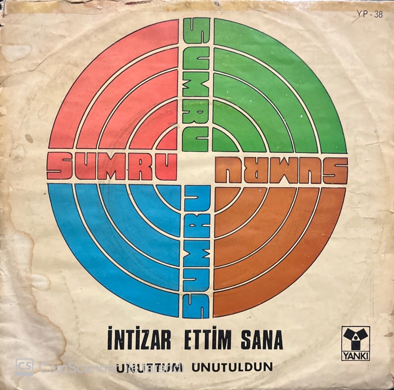 Sumru İntizar Ettim Sana 45lik Plak