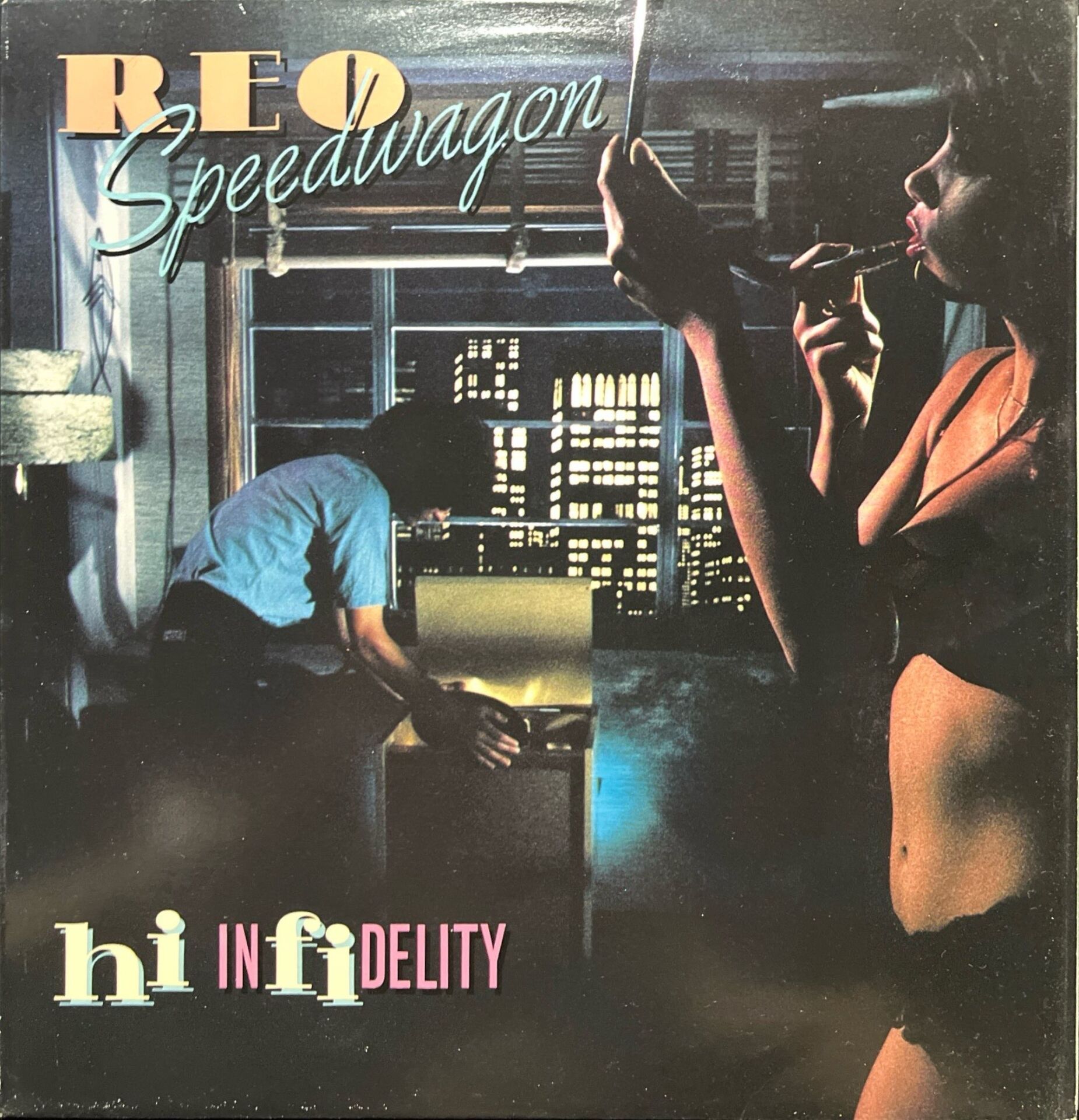 Reo Speedwagon Hi Infidelity LP Plak
