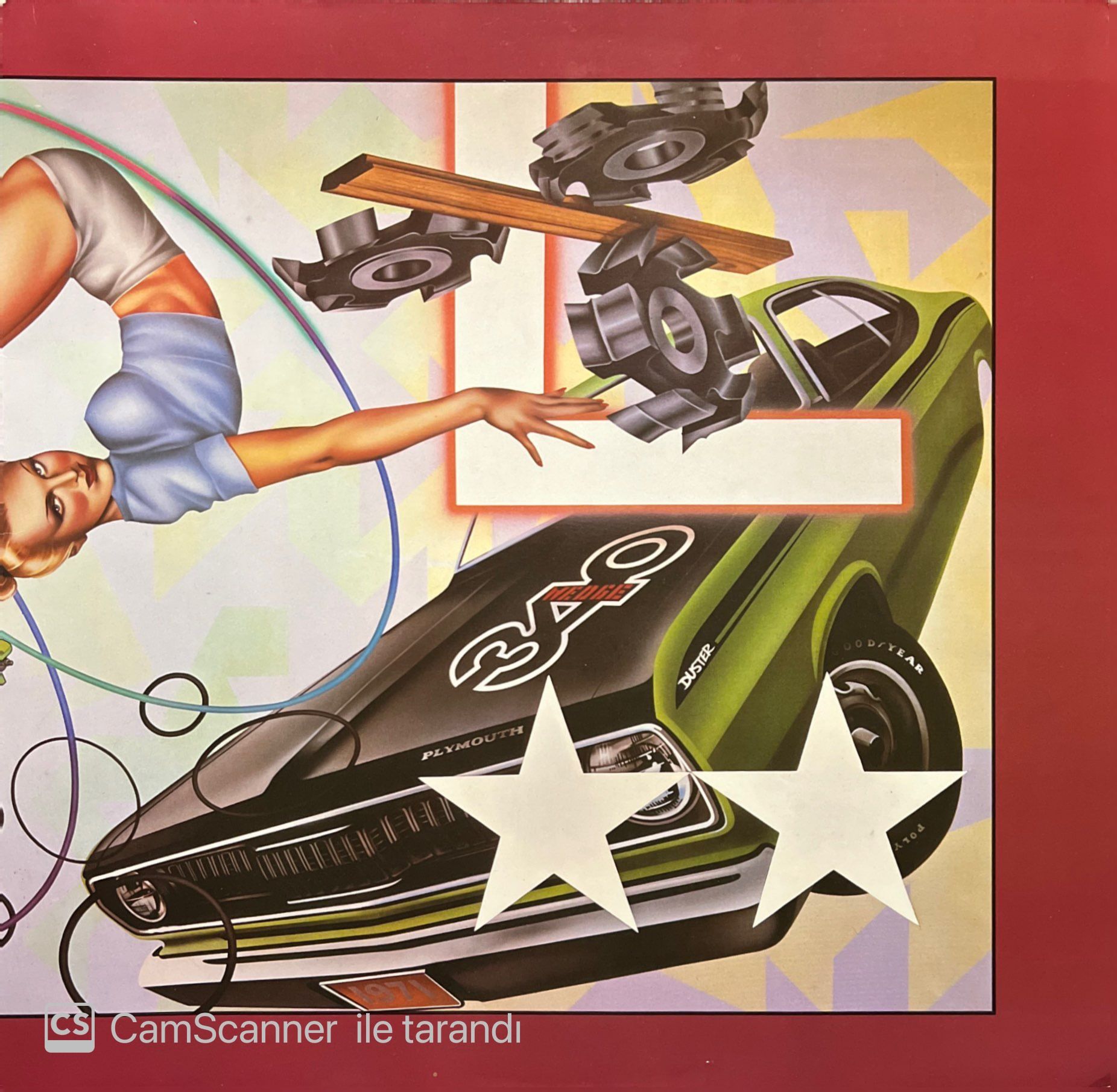 The Cars Heart Beat City LP Plak