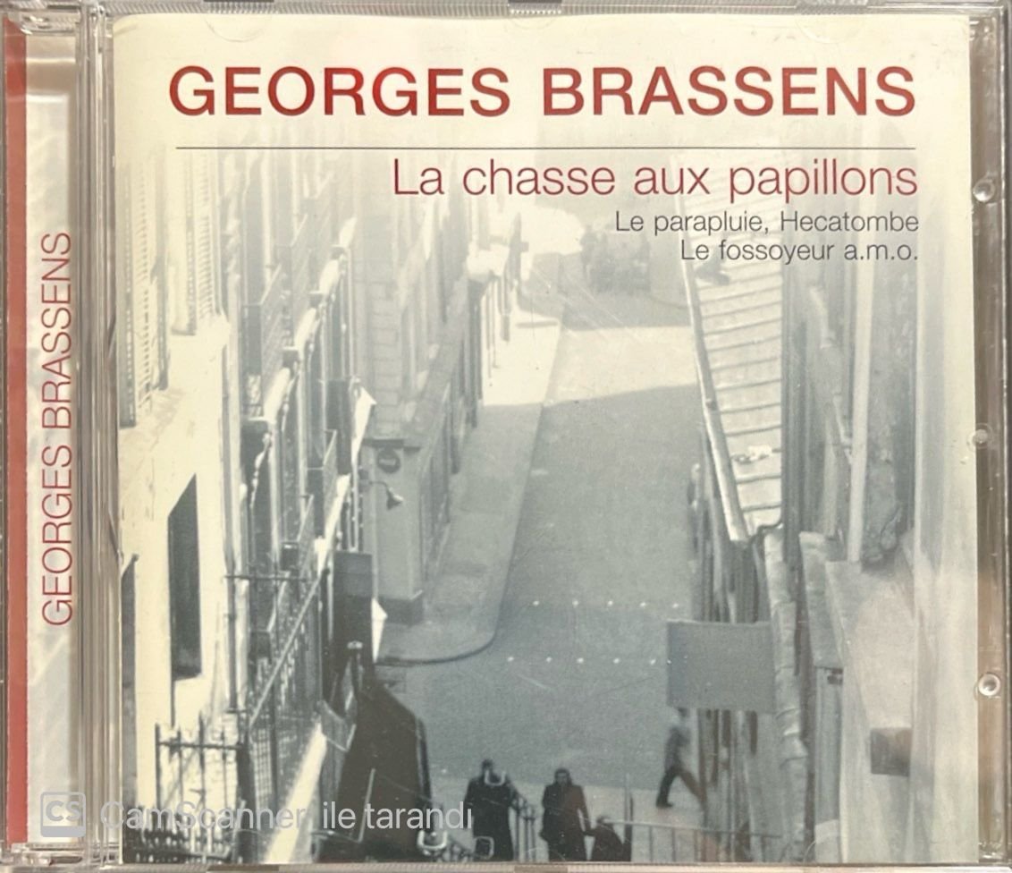 Georges Brassens La Chasses Aux Papillons CD
