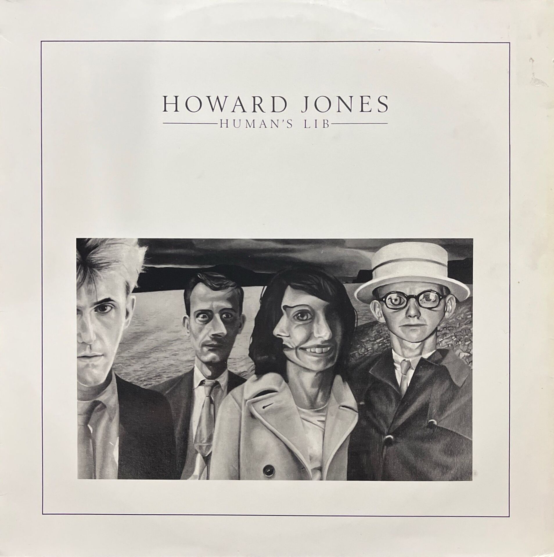 Howard Jones Human's Lib LP Plak