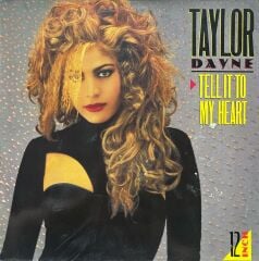 Taylor Dayne Tell It To My Heart 12'' Maxi Single LP Plak