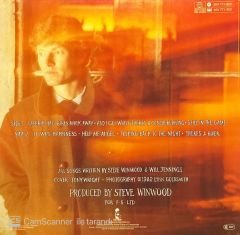 Steve Winwood Talking Back To The Night LP Plak