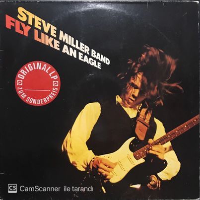 Steve Miller Band Fly Like An Eagle LP Klasik Plak