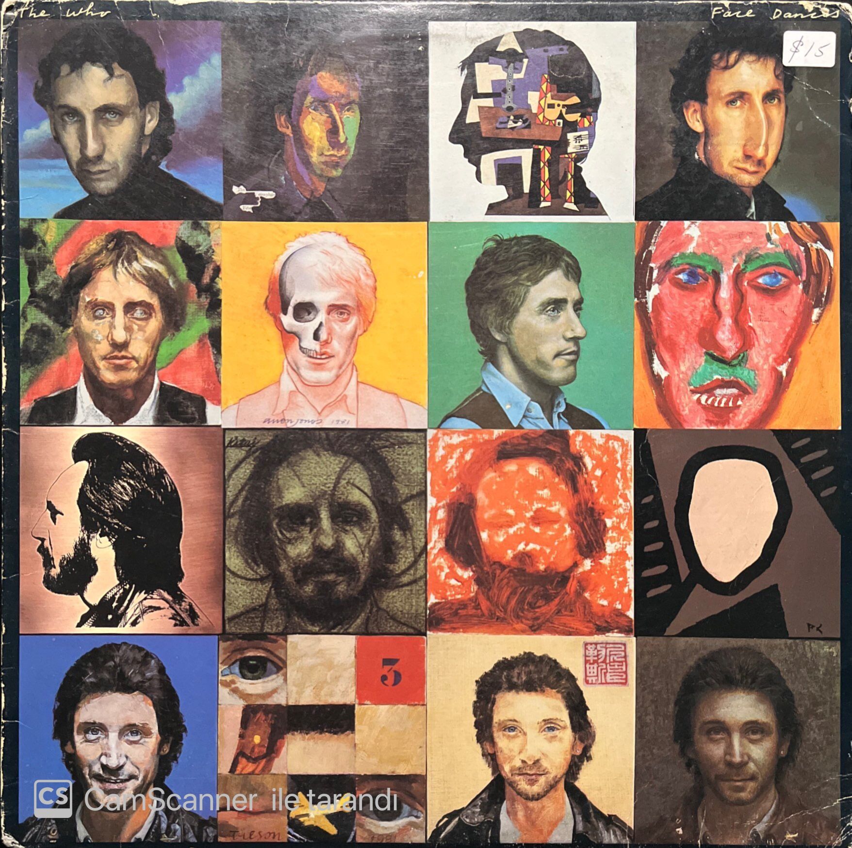 The Who Face Dances LP Plak