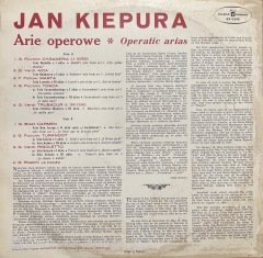Jan Kiepura Arie Operowe LP Plak
